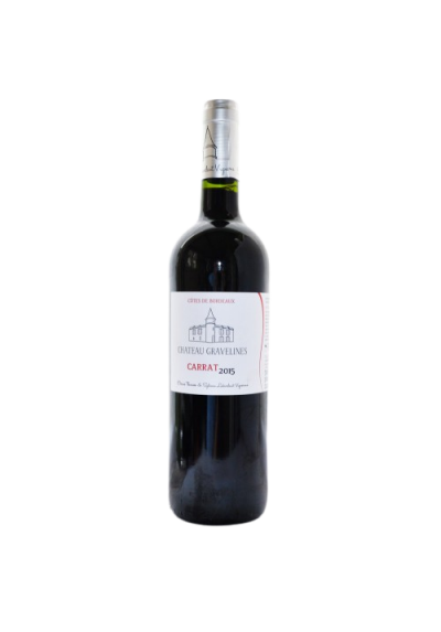 COTES DE BORDEAUX CHATEAU CARRAT ROUGE 75 CL