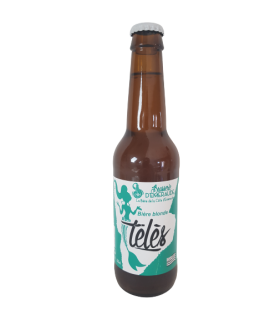 BIERE EMERAUDE DINARD "TELES"33CL BLONDE