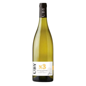 UBY N°3 Blanc - Colombard Sauvignon - IGP Cotes de Gascogne 75cl