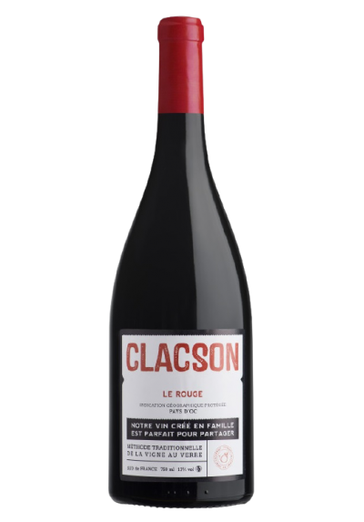 CLACSON  LE ROUGE 75CL IGP PAYS D'OC