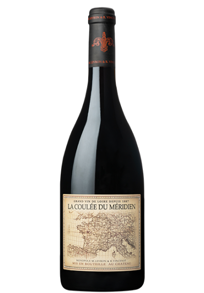 COULÉE DU MÉRIDIEN AOP SAUMUR ROUGE BIO CHATEAU DE PARNAY 2015