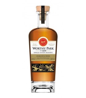 RHUM WORTHY PARK SINGLE ESTATE RESERVE 45° 70CL