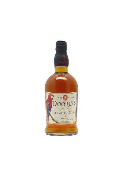 DOORLY'S Rum 5 Ans Barbados 40% 70cl