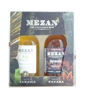 Coffret duo Mezan Jamaica XO et Chiriqui 2x35cl