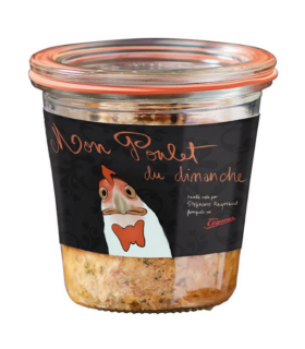 VERRINE MON POULET DU DIMANCHE 200G