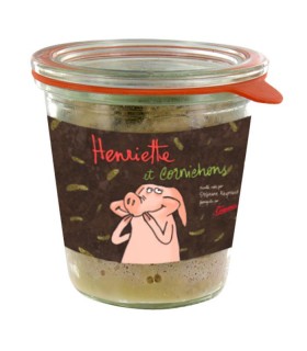 VERRINE HENRIETTE ET CORNICHON 200G