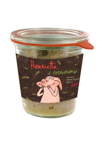 VERRINE HENRIETTE ET CORNICHON 200G