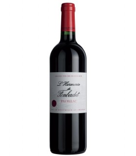 PAUILLAC L HARMONIE DE FONBADET ROUGE 75CL