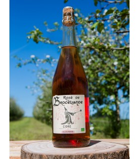 CIDRE FERMIER DU PAYS DE BROCELIANDE ROSE BIO 75CL