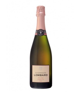 CHAMPAGNE LOMBARD EXTRA-BRUT ROSE PREMIER CRU EN ETUIS 75CL