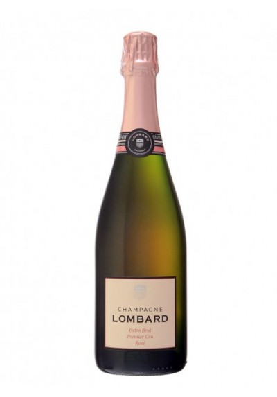 CHAMPAGNE LOMBARD EXTRA-BRUT ROSE PREMIER CRU EN ETUIS 75CL