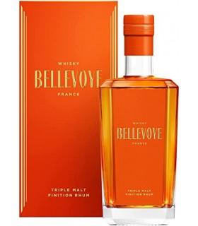 BELLEVOYE - ORANGE - WHISKY DE FRANCE - ETUI - 70CL