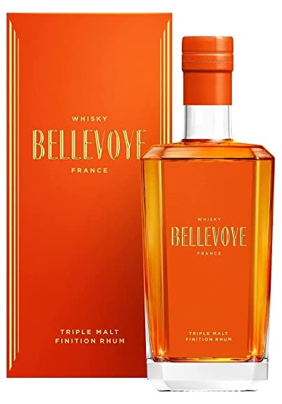 BELLEVOYE - ORANGE - WHISKY DE FRANCE - ETUI - 70CL