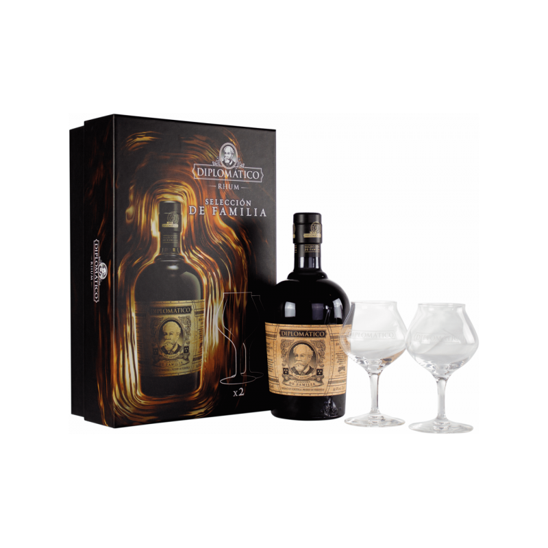 achat Rhum ANGOSTURA 1919 70 cl Coffret Cadeau + 2 verres