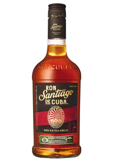 Rhum Vieux Santiago de Cuba 12 años 40° - 70 cl