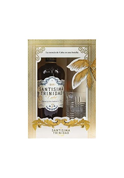 COFFRET RHUM SANTISIMA TRINIDAD 7 ANS + 1 VERRE