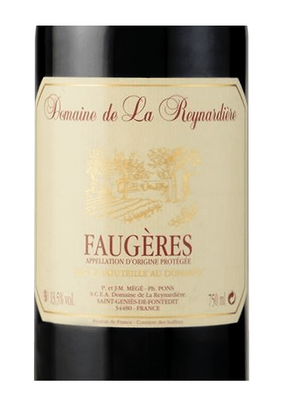 Faugères rouge Tradition - Domaine de la Reynardiere 2014