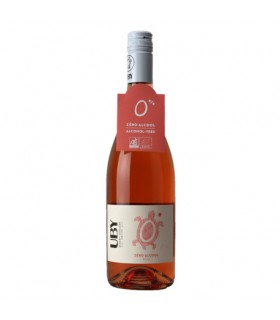 UBY - BIO Rosé Zéro Alcool - Boisson fermentée désalcoolisée - 75cl