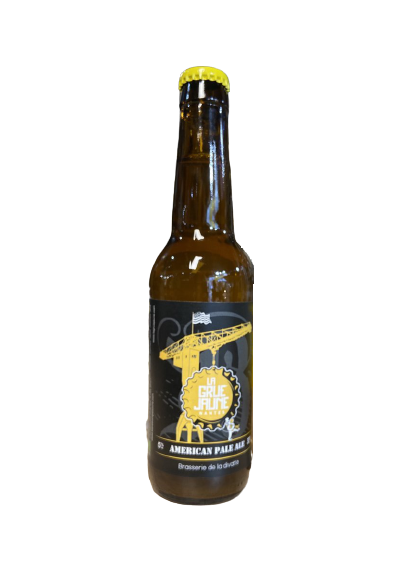 BIÈRE BLONDE LA GRUE JAUNE 33CL - 5%