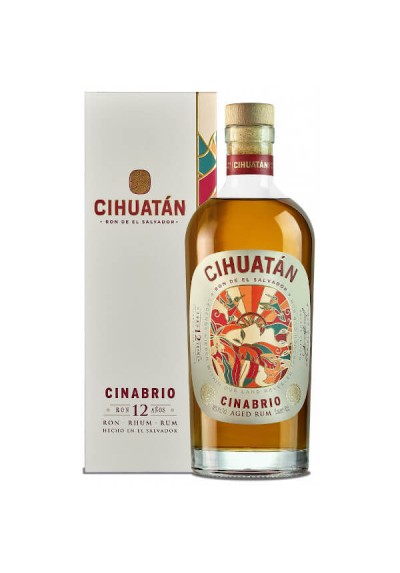 RHUM CIHUATAN - CINABRIO 12 ANS - EN ETUI - 40° 70cl