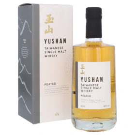 Whisky Taïwanais Single Malt YUSHAN Peated Cask Etui – 50cL – 46%