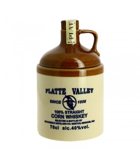 PLATTE VALLEY CRUCHON CORN WHISKEY DU MISSOURI 40° 70 CL