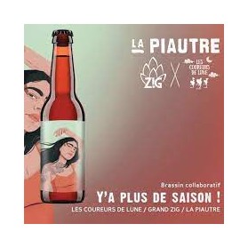 COLLAB' COUREURS DE LUNE - LA PIAUTRE Y'A PLUS DE SAISON BLONDE DRY HOP 6.3% 75cl