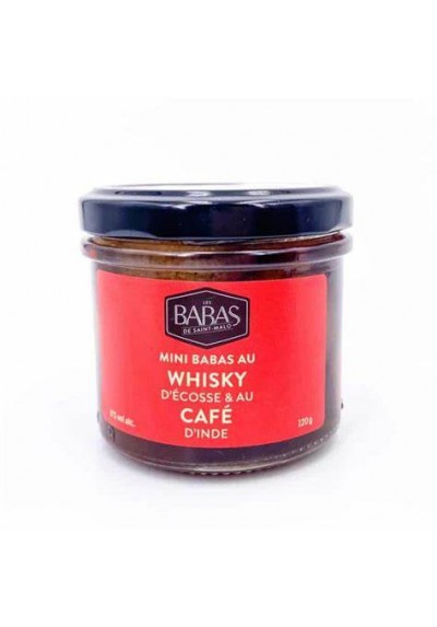 mini BABAS au WHISKY d'écosse & au CAFE 8% 120G