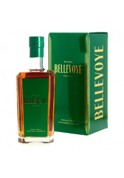 BELLEVOYE VERT - Whisky de France Finition Calvados 43% 70cl