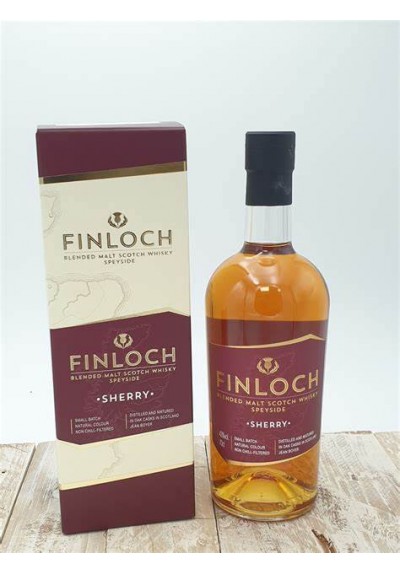 FINLOCH "SHERRY" BLENDED MALT SCOTCH WHISKY 43° - 70CL