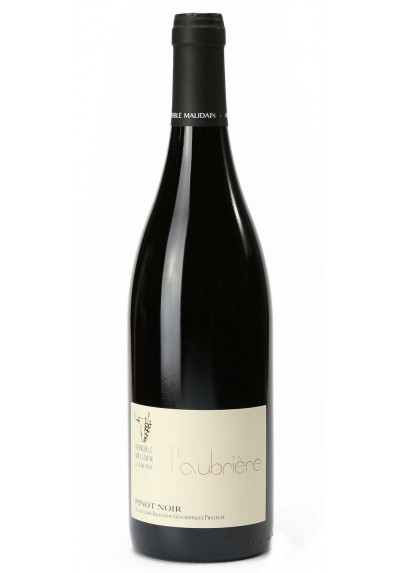 IGP Val de Loire Pinot Noir Rouge L'aubrière Vignoble Malidain 75cl