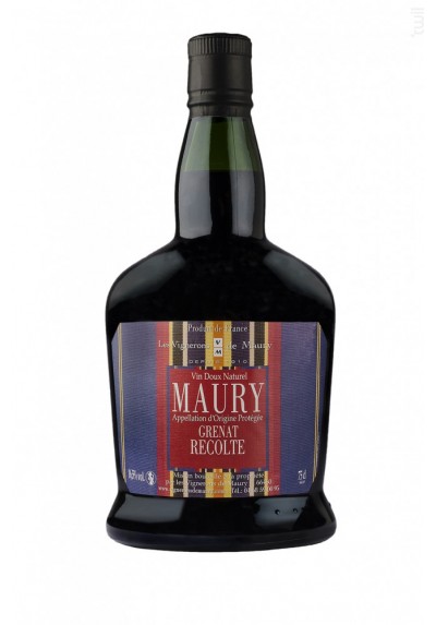 AOP MAURY GRENAT ROUGE - Les Vignerons de Maury 75cl