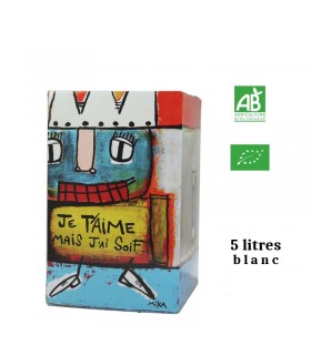 Je T'aime Mais j'ai Soif Vdf V.CAILLLE BIB blanc 5L