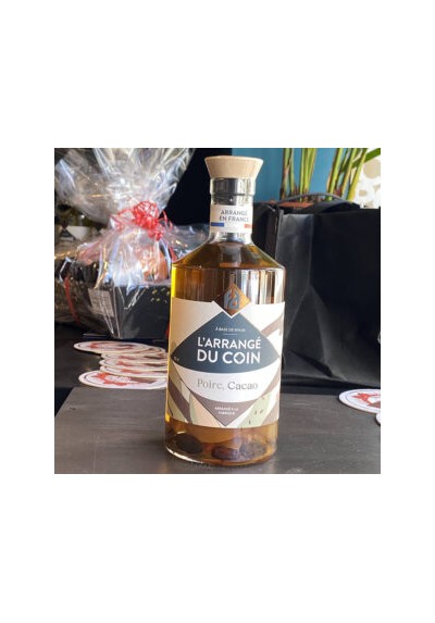 Rhum ARRANGÉ DU COIN POIRE CACAO 28,5% 70cl