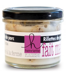 Rillettes de Porc Henriette 90G