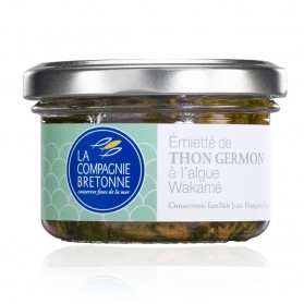 Emietté de Thon germon à l’algue Wakamé La Compagnie Bretonne 90G