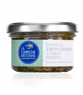 Emietté de Thon germon à l’algue Wakamé La Compagnie Bretonne 90G