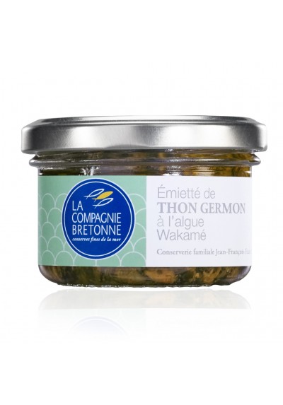 Emietté de Thon germon à l’algue Wakamé La Compagnie Bretonne 90G