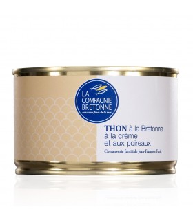 Thon à la bretonne à la crème et aux poireaux La Compagnie Bretonne 404g
