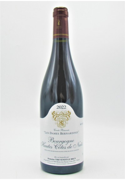 Hautes-Côtes-de-Nuits Rouge Les Dames Bernardines Domaine Thevenot-Le-Brun et Fils 75cl