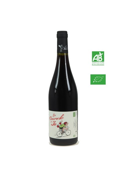 Claire et Fabien Chasselay LA GOURDE A JO vdf rouge 75cl