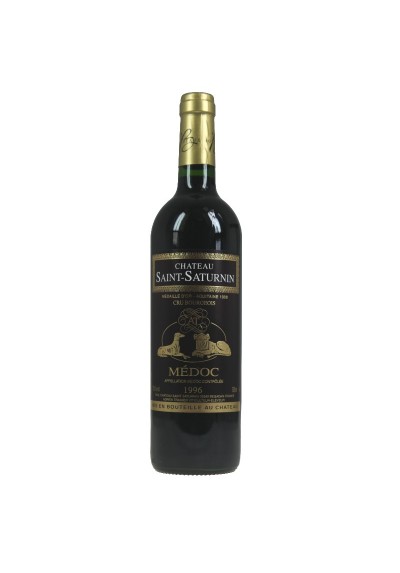 AOP MEDOC CHATEAU SAINT SATURNIN 2005  ROUGE 75CL