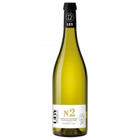 UBY N°2 Chardonnay Chenin - vin blanc IGP Côtes de Gascogne Domaine UBY 75cl