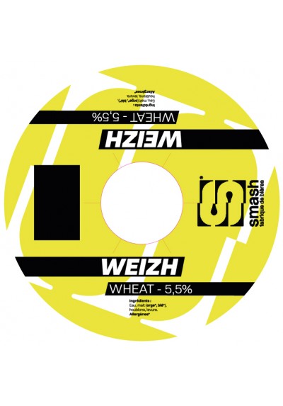 CANS 33cl Brasserie SMASH (35) Weizh (Wheat) 4.8%