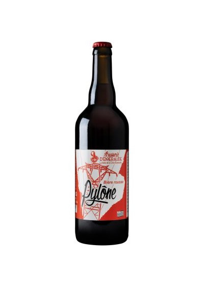 BIERE EMERAUDE DINARD "PYLONE" ROUSSE 75CL