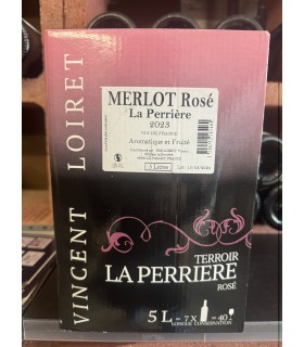 VDF PERRIERE MERLOT ROSE 5L LOIRET