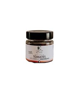 Tartinable de TOMATES SECHEES ET POIVRONS 90g L'Atelier d'Emile