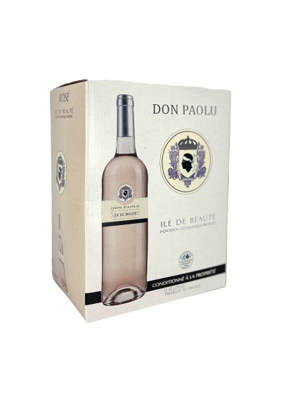 IGP Ile de Beauté Les Vignerons D’Aghione Don Paolu Rosé Bib 3L