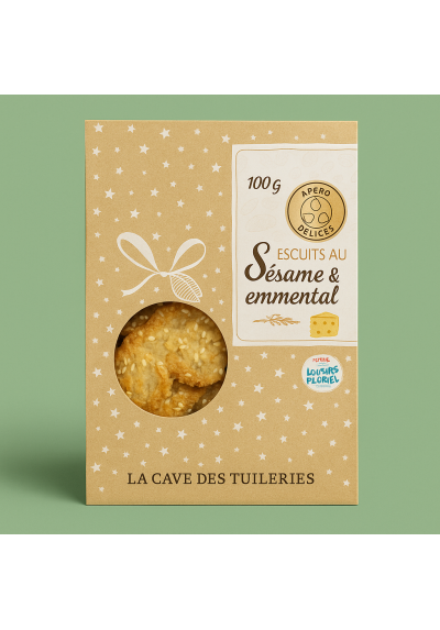 Apéro Délices - Biscuits sésame emmental