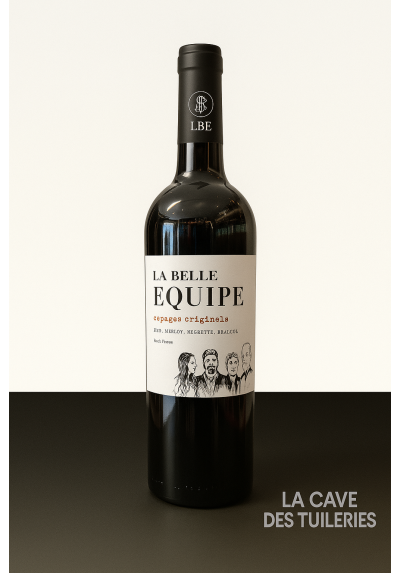 VINOVALIE VDF La Belle Equipe Rouge 75cl